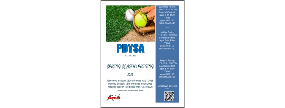 Registration flyer 2026